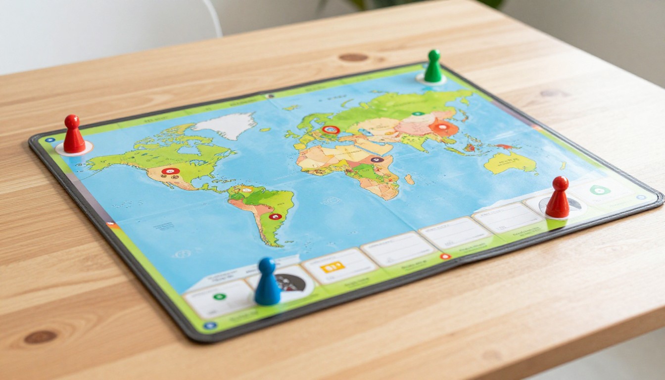 Карта на игровом столе: как географические игры учили видеть мир